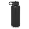 Black 40oz Water Bottle -One Free Engraving   -Double-wall Vacuum Insulated  -Made from 18/8 Gauge Stainless Steel (Type 304 Food Grade)  -Lid is BPA Free (Hand Wash Only)  -Not recommended for Dishwasher  -Works with Cold and Hot Drinks  -18 Color Options  -Perfect for Personalized Gifts, Awards, Incentives, Swag & Fundraisers