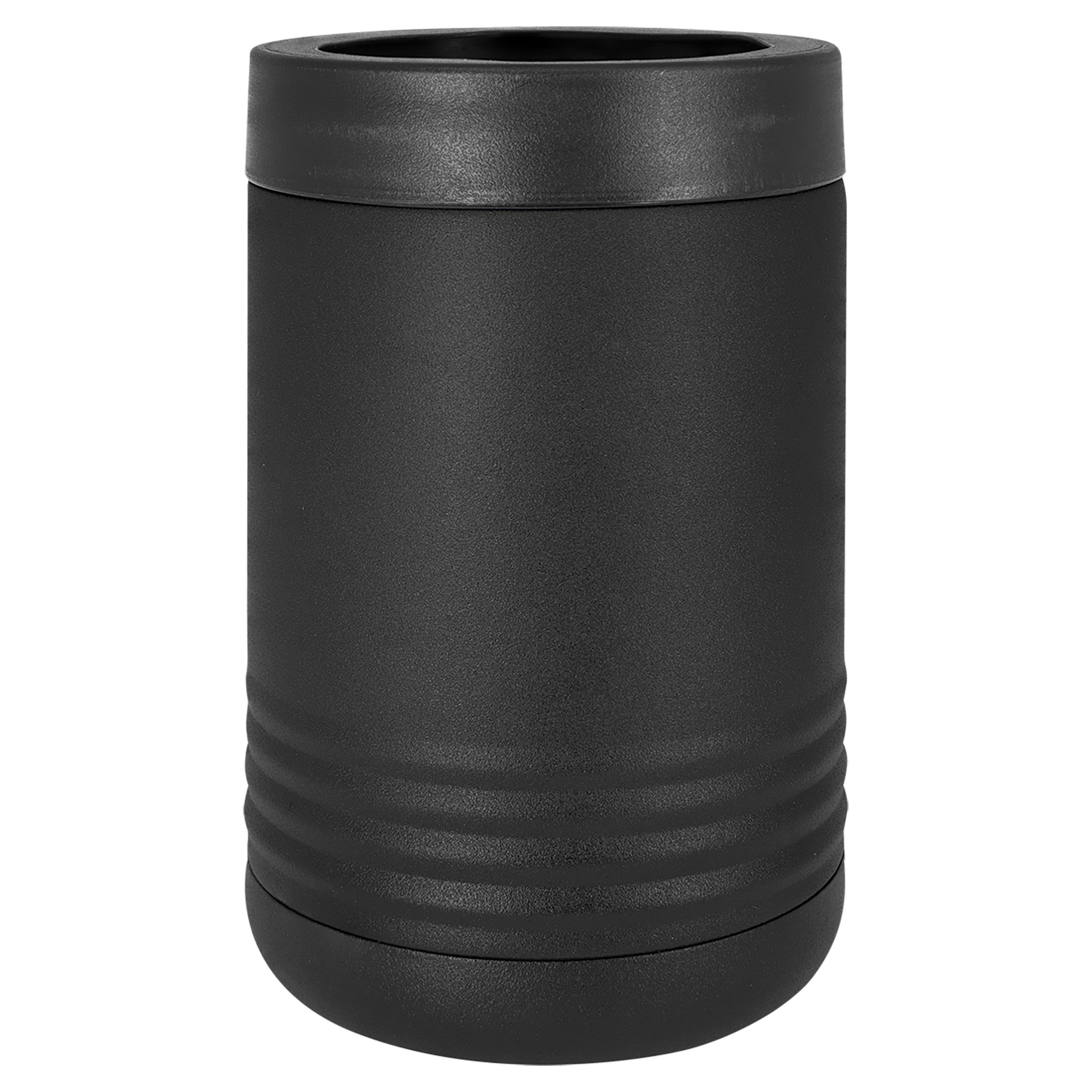 Black Beverage Holder-One Free Engraving   -Double-wall Vacuum Insulated  -Made from 18/8 Gauge Stainless Steel (Type 304 Food Grade)  -Fits most 12oz  and 16oz Cans and 12oz Bottles  -Not recommended for Dishwasher  -Works with Cold and Hot Drinks  -18 Color Options  -Perfect for Personalized Gifts, Awards, Incentives, Swag & Fundraisers