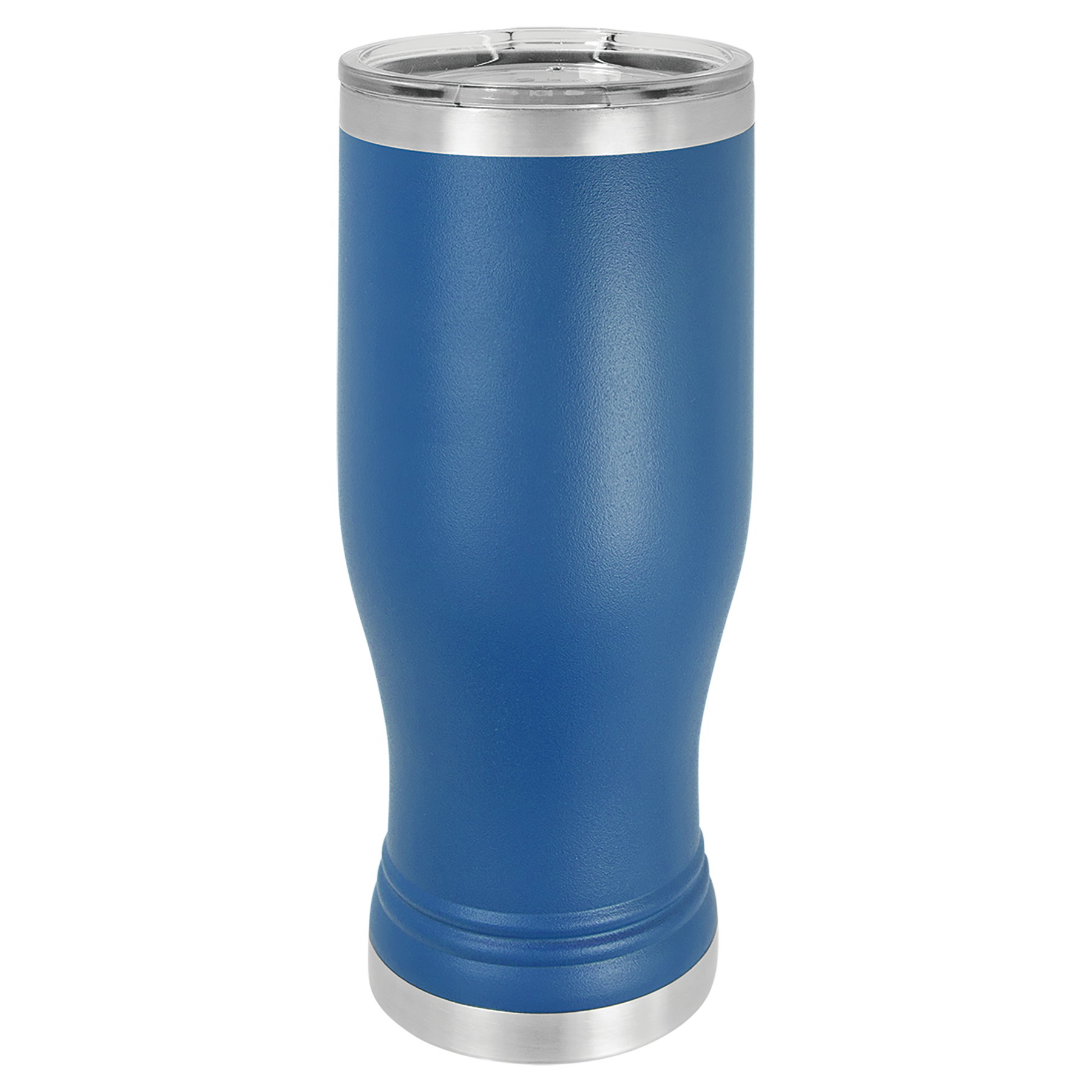 Royal Blue 20oz Pilsner Tumbler -One Free Engraving -Fits most Cup Holders -Double-wall Vacuum Insulated -Made from 18/8 Gauge Stainless Steel (Type 304 Food Grade) -Lid is BPA Free (Hand Wash Only) -Not recommended for Dishwasher -Works with Cold and Hot Drinks -17 Color Options -Perfect for Personalized Gifts, Awards, Incentives, Swag & Fundraisers
