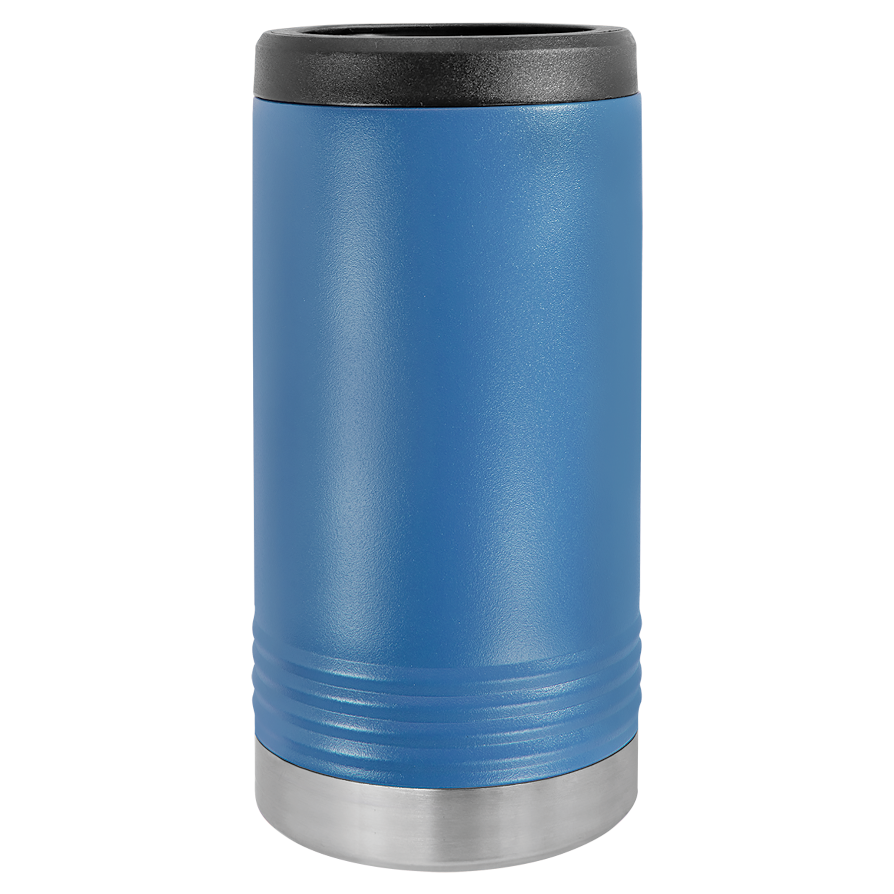 Royal Blue Slim Beverage Holder -One Free Engraving   -Double-wall Vacuum Insulated  -Made from 18/8 Gauge Stainless Steel (Type 304 Food Grade)  -Fits most Tall Slim Cans  -Not recommended for Dishwasher  -Works with Cold and Hot Drinks  -17 Color Options  -Perfect for Personalized Gifts, Awards, Incentives, Swag & Fundraisers