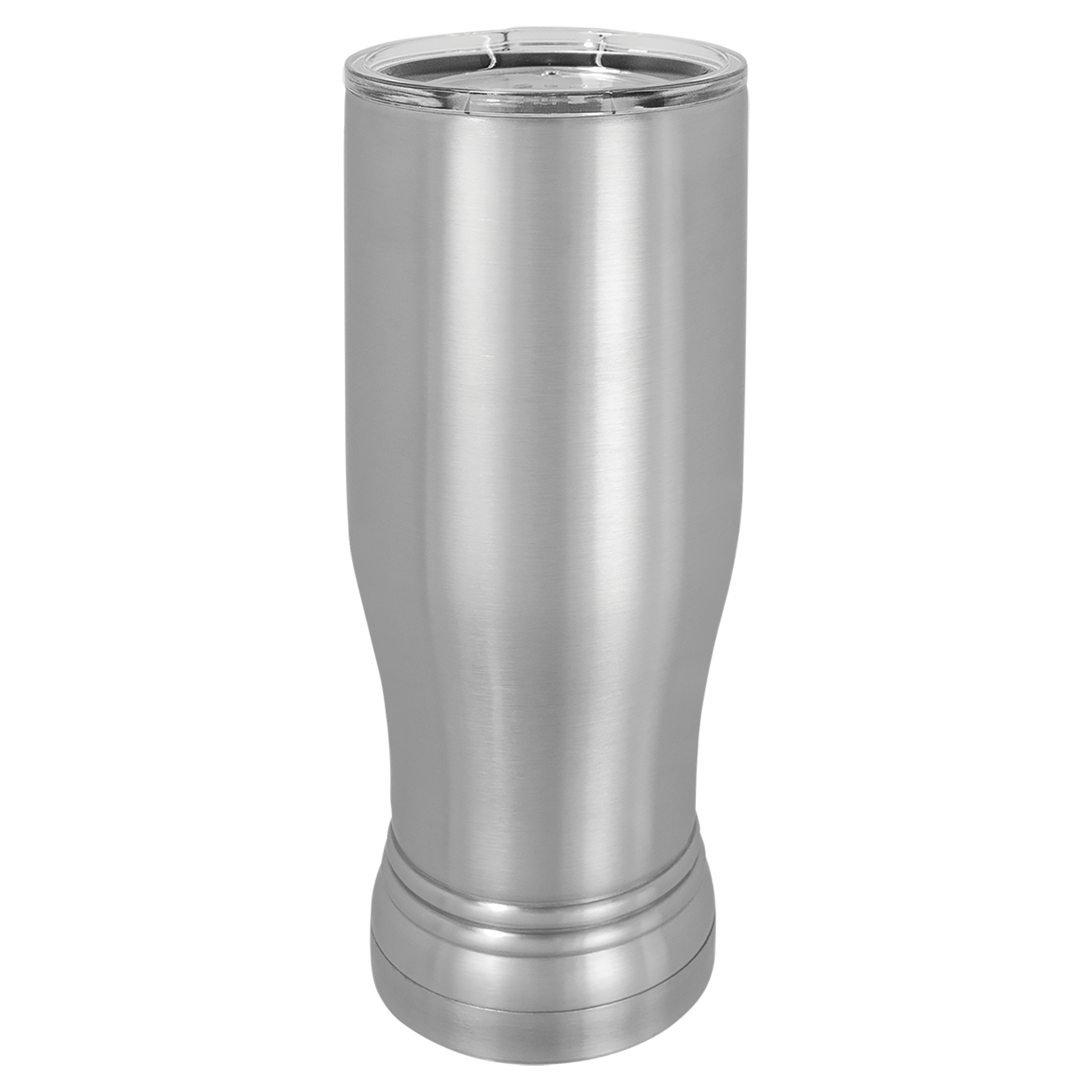 Stainless Steel 14oz Pilsner Tumbler -One Free Engraving  -Fits most Cup Holders  -Double-wall Vacuum Insulated  -Made from 18/8 Gauge Stainless Steel (Type 304 Food Grade)  -Lid is BPA Free (Hand Wash Only)  -Not recommended for Dishwasher  -Works with Cold and Hot Drinks  -17 Color Options  -Perfect for Personalized Gifts, Awards, Incentives, Swag & Fundraisers