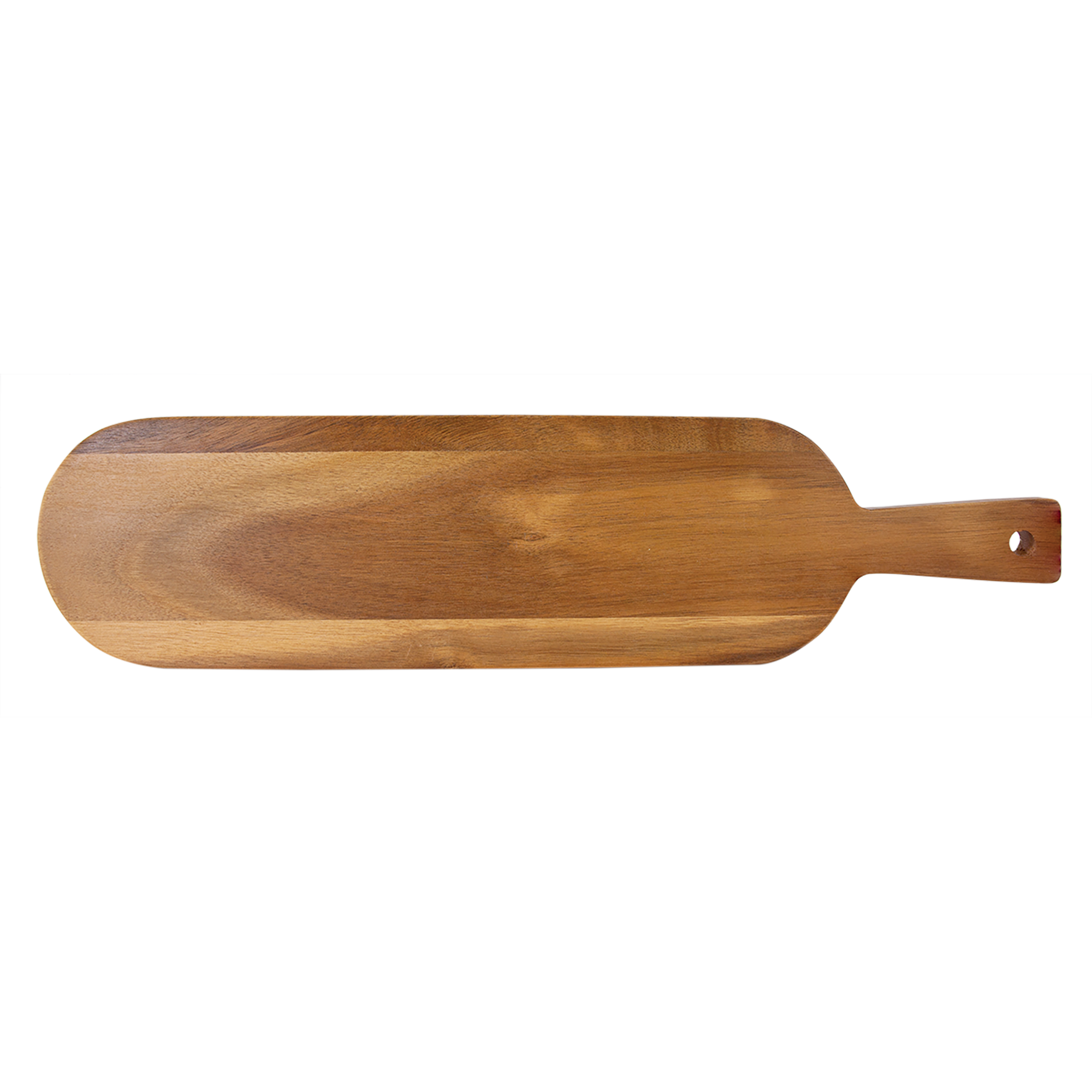 18 1/2" x 4 1/4" Acacia Wood/Slate Serving Board