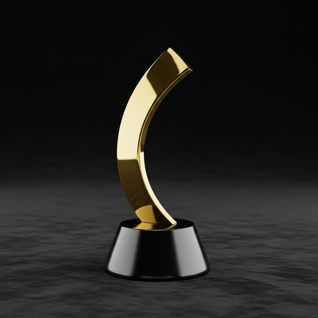 Engraved Astro award for employee recognition